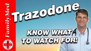 TRAZODONE FOR INSOMNIA  Learn the Side Effects and What to Expect [upl. by Solana676]