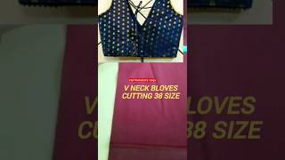 💃V NECK BLOVES CUTTING💃tailoring youtube psfashions💃 [upl. by Edithe]