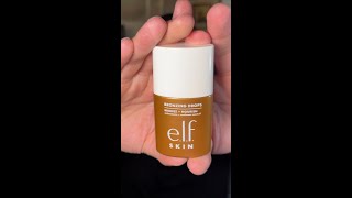 elf Bronzing Drops  REVIEW elfcosmetics makeupreview [upl. by Rehm]