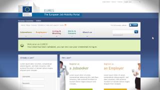 How to use the EURES Portal  for employers [upl. by Seth]