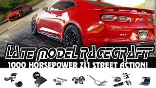 Street Action in this 1000 HP ZL1 Camaro  by Late Model Racecraft [upl. by Nitsyrk]