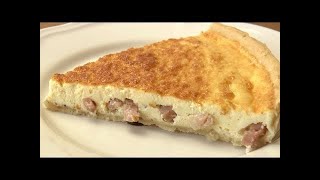 La vraie recette de la quiche lorraine [upl. by Ettenrahc]