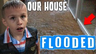 Our House Flooded in an INSANE Flash Flood [upl. by Ahaelam]