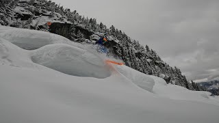 Whistler peak skiing [upl. by Yardley426]