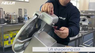 Nella Slicer Machine Cleaning Maintenance And Operating [upl. by Bryant]