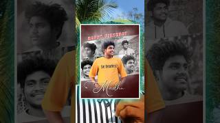 Happy birthday banner photo editing in mobile by ismartanji creations [upl. by Hedvige]