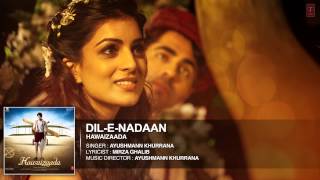 DileNadaan Full Audio Song  Ayushmann Khurrana  Hawaizaada  TSeries [upl. by Ecirtnahc]