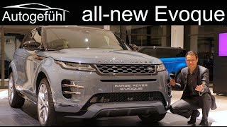 Allnew Range Rover Evoque REVIEW Exterior Interior 2019 2020  Autogefühl [upl. by Sarid843]