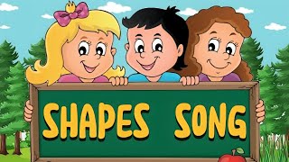 Shapes Song  Learn Shapes  Learn English for Kids  Song56 Rhymes amp Kids Songs  Rhyme Time Kids [upl. by Kokaras]