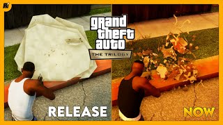 GTA Trilogy  Definitive Edition  Release vs Now Part 2 [upl. by Silber]