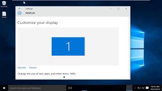 How To Change Display DPI Scaling In Windows 10 [upl. by Japha]