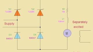 محاضرات الكترونيات القدرة  16  Single Phase semi Converters [upl. by Justicz]