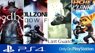 Top 15 Best PS4 Exclusive GAMES OF ALL TIME [upl. by Netsirc]