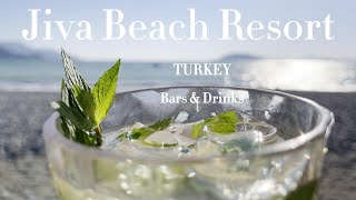 4K 2023 Fethiye Turkey  Lounge Bars and Drinks  Jiva Beach Resort [upl. by Gill]