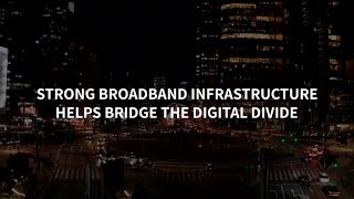 Strong Broadband Infrastructure Helps Bridge the Digital Divide [upl. by Nomyt144]