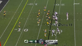 Jalen to Saquon for the Eagles First TD of the Year [upl. by Plotkin498]