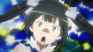 Danmachi Dub  Hestia sees Bell with Lili [upl. by Ylro]