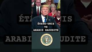 ÉtatsUnis ou Arabie Saoudite qui est le chef shorts trump [upl. by Urissa]