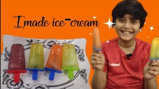 I MADE YUMMY JELLY ICE CREAM  CANDY ICE CREAM  Hobo insan [upl. by Jensen]