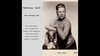 Renata Tebaldi amp Mario Filippeschi  Aida Act 3 Nile Scene LIVE 1951  O patria mia [upl. by Aehtrod]