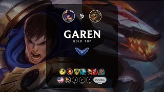 Garen Top vs Renekton  NA Diamond Patch 141 [upl. by Lotsirhc]