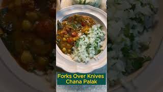 Forks Over Knives Chana Palak [upl. by Adnuahsal]