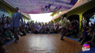 FINAL POPPING  FACES VS MESSIE  FUNK PARADISE 2017 [upl. by Dorrie]