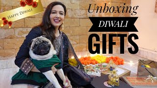 My special Diwali outfit and gifts 🎁 HAPPY DIWALI  Garimas Good Life [upl. by Aliakim]