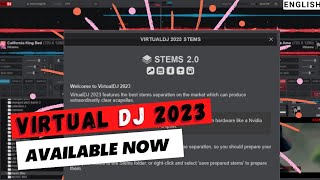 I Downloaded NEW VIRTUAL DJ 2023 with STEMS 20 [upl. by Amihc]