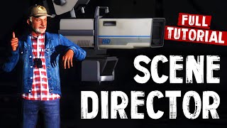 GTA V How To Use Scene Director Mod For Cinematics TUTORIAL  Rockstar Editor [upl. by Ynaffit]