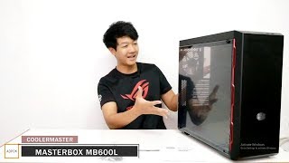 รีวิวเคส MASTERBOX MB600L เรียบหรู หล่อเข้ม ดูดีมีสไตล์ ด้านข้างใสโชว์เครื่อง [upl. by Glantz]