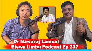 Dr Nabaraj LamsalPoetMedia PersonMadan Prize Winner Biswa Limbu Podcast Ep 237 [upl. by Valerle]