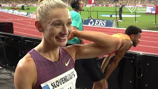 Australian Jessica Hull Runs 2000m World Record  51970  at Monaco Diamond League [upl. by Nnyw]