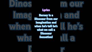 barney theme song lyrics [upl. by Retluoc]