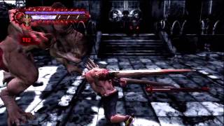 Splatterhouse Walkthrough  Phase 11 Blood Eclipse  Part 1 HD X360PS3 [upl. by Yenaiv]