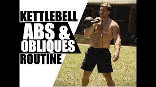 Crazy Kettlebell Abs  Obliques Workout Say quotNOquot to Sidebends amp SitUps  Chandler Marchman [upl. by Zeralda656]