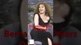 Bernadette Peters on Carson movies [upl. by Aniram]