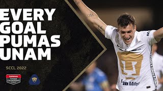 Todos los goles de Pumas UNAM en SCL22 ¡Hasta ahora [upl. by Ttenaej]