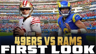 49ers vs Rams First Look [upl. by Eelak]