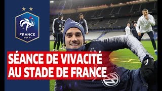 Vivacité au Stade de France Equipe de France I FFF 2019 [upl. by Ardnuas5]