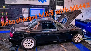 Turbo Charged Mazda MX5 TDO4 ME442 640cc Injectors amp All The Sauce [upl. by Nudd]