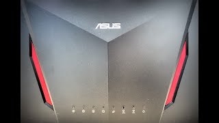 ASUS RTAC86U AC2900  Unboxing UniFi 800200 Mbps SpeedTest LANWAN [upl. by Jaynes352]