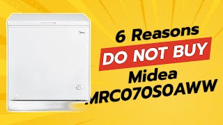 MIDEA MRC070S0AWW CHEST FREEZER  6 SHOCKING REASONS YOU SHOULD THINK TWICE ❄️🚫 [upl. by Maeve]