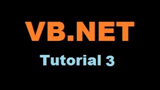 VBNET Tutorial 3  How to use a Listbox in VBNET  Visual Basic NET [upl. by Langham505]