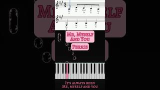 Perrie  Me Myself amp You Piano Cover Perrie MeMyselfAndYou PianoShorts Tutorial Cover Piano [upl. by Kingdon686]