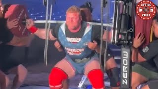 Worlds Strongest Bodybuilder Broke The Total World Record [upl. by Pomona816]