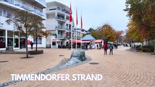 Timmendorfer Strand Ostsee Walking Tour 4K Restaurants Shops 112024 [upl. by Toll]