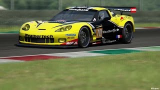 Assetto Corsa Corvette C6R 2013 Gameplay [upl. by Yorick]