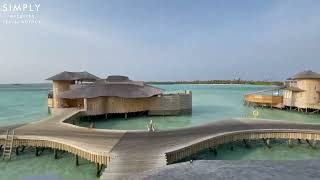 Soneva Jani Maldives  One Bedroom Water Reserve with Slide Room Tour [upl. by Frazier]