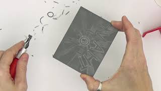 Lino Cutting and Block Printing for the Very First Time [upl. by Otilrac]